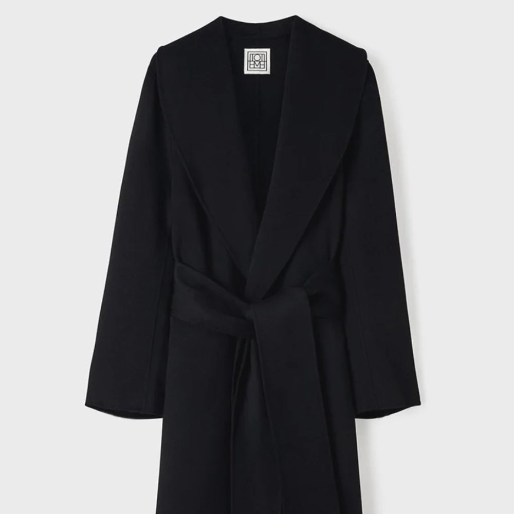 Toteme Robe Coat Black XXS/32